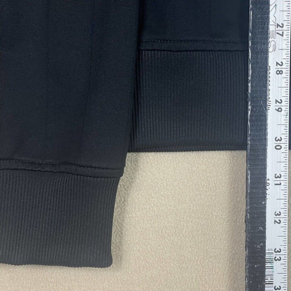 FootJoy Mens XL Long Sleeve Sweatshirt Black Mock Neck 1/4 Zip - Picture 5 of 12